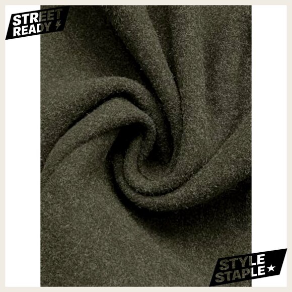 Cropped Tweed Blazer Slim Fit Work Casual Polyester Blend Lined - Picture 6 of 7